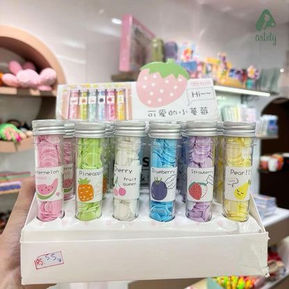 Portable Fruit Scented Paper Soap Sheets – Travel Friendly Hand Wash Soap for Kids & Adults