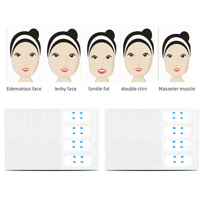 Invisible Face Lifting Tapes - Pack of 40 Pcs