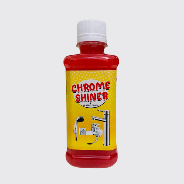 Chrome Shine+ — Instant Cleaner for Taps, Glass & Sanitary Fittings
