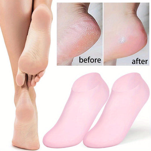 Silicone Moisturizing Gel Heel Socks